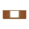 TV Cabinet Brown Colour Two Sideboards Open Space