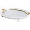LVD Bee Mirror Tray Decorative Home Decor Ornament Statue 40x32.5cm
