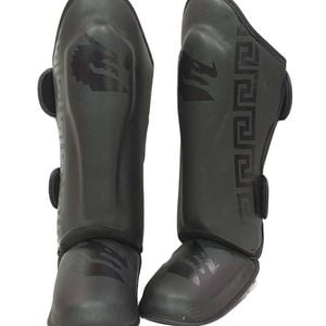 Morgan B2 Bomber Leather Sparring Shin & Instep [x-large]