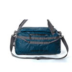 Granite Gear Foldable Duffle Bag With Backpack Straps Crossbody Camping Bag G5035 Blue
