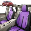 Australian Goose Front Seat Covers for Kia Rio 2012 - 2016 (UB) - PU Leather, Purple (2pc)