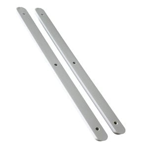 Hafele 300mm White Plastic Drawer Runner - Pair  