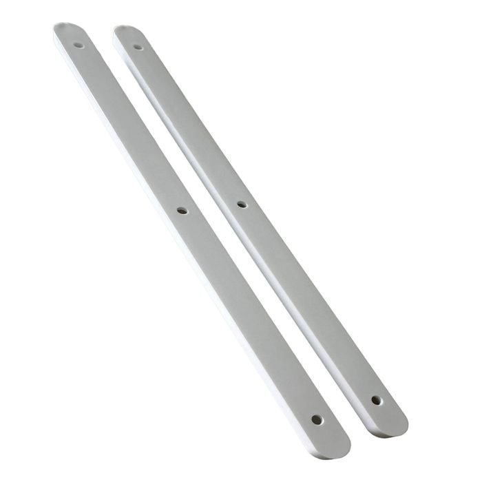 Hafele 300mm White Plastic Drawer Runner - Pair  
