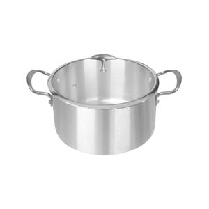 SOGA 32cm Tri-Ply Stainless Steel Induction Casserole Pot with Lid