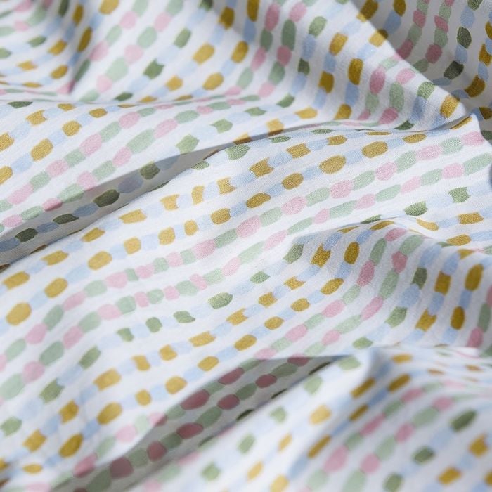 Ecology Casuarina Flat Sheet Size King Striped Bedding