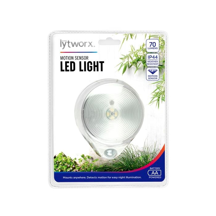 Lytworx White 4 SMD Sensor LED Outdoor Light