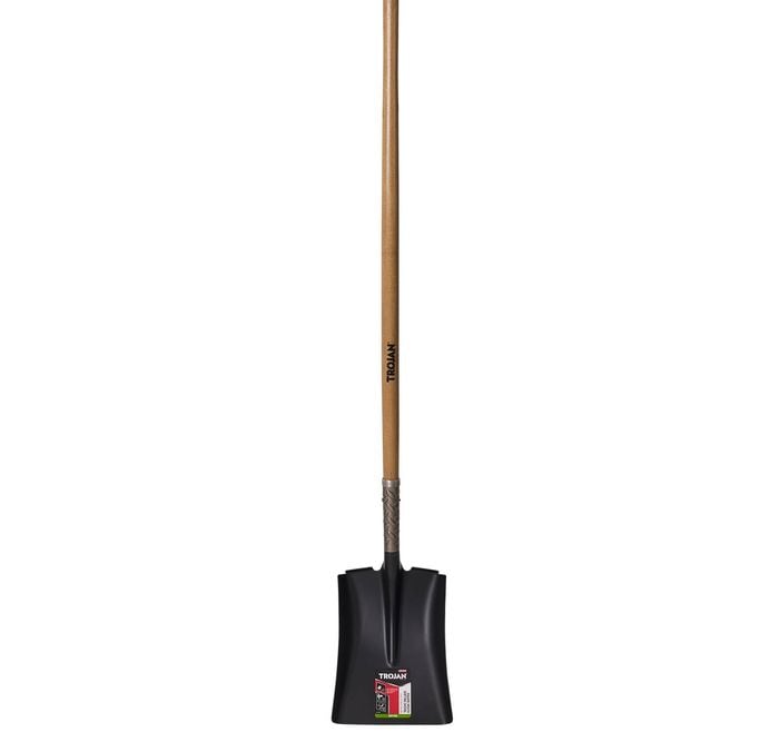 Trojan Square Mouth Shifting Shovel Timber Long Handle