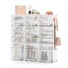Costway 12-Cube Storage Cabinet 48 Pairs Shoe Shelves DIY Rack