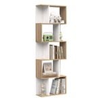 Advwin 5-Tier Cube Bookshelf Storage Bookcase Display Shelf