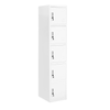 Lauft 5 Doors Locker Storage Cabinet Steel Cupboard Office Filing Metal Locker