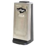 Kenmore Smooth Edge Electric Automatic Can Opener, Smooth-Touch Side-Cut Blade, Easy Operation, Black & Stainless Steel