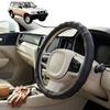 Australian Goose Steering Wheel Cover for Nissan Patrol Y61 1997 - 2016 (SUV (Y61/GU)) Circle Black