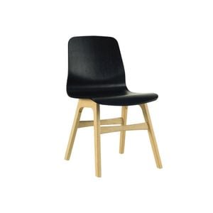 Modern Furniture ALYSSA Dining Chair 87x49cm- Oak & Black