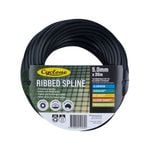 Cyclone 5.0mm x 30m Tufflite Ribbed Spline
