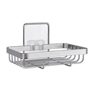 Naleon Chrome Adhesive Works Wire Soap Dish