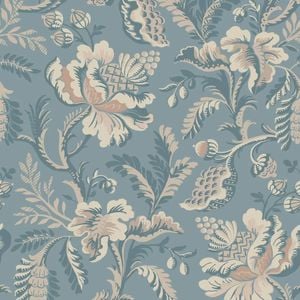 Wallpaper Trader Daphne Wallpaper Roll 10.05m X 53cm, Light Blue