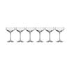 6pc Krosno Avant-Garde 290ml Stemmed Cocktail Glass Set - Clear