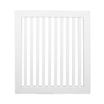 RapidFence 1000 x 1100mm White Modern Picket PVC Gate