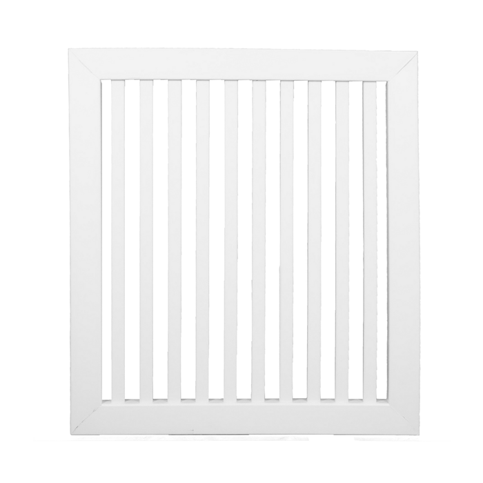RapidFence 1000 x 1100mm White Modern Picket PVC Gate
