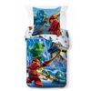 Lego Ninjago Warriors Kids Cotton Quilt Cover Set - Single Bed Size