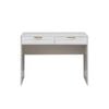 European Cabinetry Hampton Pull Brass Odessa Desk White