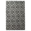 MaxFind 160 x 230cm Misurni Diamond Charcoal Rug