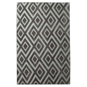 MaxFind 160 x 230cm Misurni Diamond Charcoal Rug