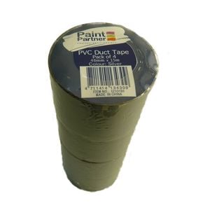 Paint Partner 48mm x 15m Silver Duct Tape - 4 Pack