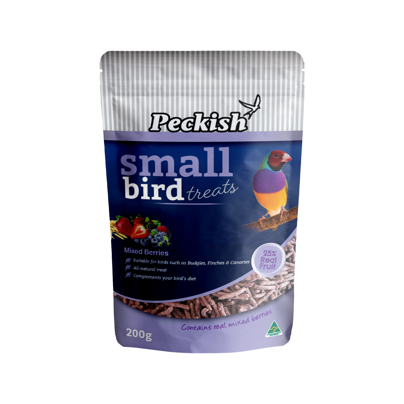 Peckish Small Bird Mixed Berry Treats 200g