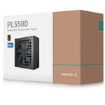 DeepCool PL550D 550W 80+ Bronze Certified Non-Modular ATX Power Supply(Direct Cable), 120mm Fan, DC to DC, ATX3.1