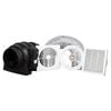 HPM 150mm Inline Exhaust Shower Fan Kit with Light