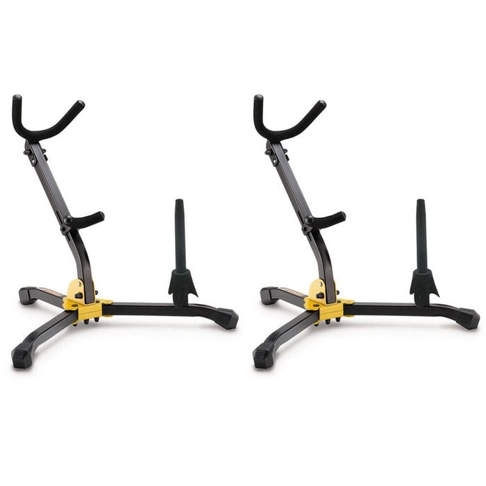 2PK Hercules Alto/Tenor & Clarinet/Flute Stand w/ Bag