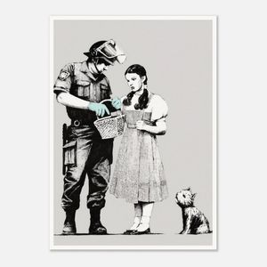 Galrie Banksy Stop and Search Poster 2007 - Museum Quality Art Print, Poster Only, A3 30 x 42cm (12 x 16inch)