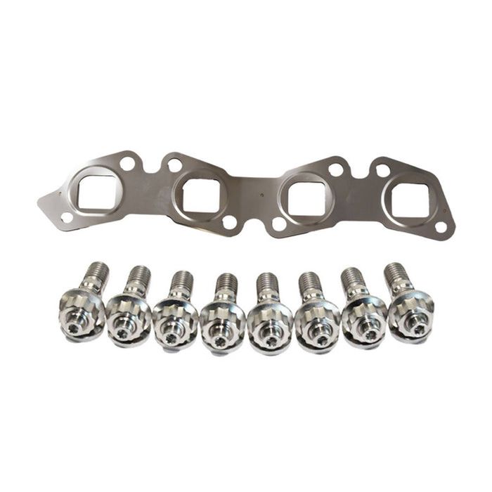 Permaseal Exhaust Manifold Titanium Stud & Gasket Kit For Nissan Navara D40 YD25 2.5L 2010 Onwards