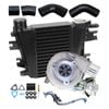 Upgrade Billet Turbo+65mm Intercooler & Hoses And Genuine Oil Feed Pipe For Nissan Patrol Gu Zd30 3.0l Fits Late Di