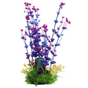 Aqua One Ecoscape Ogris Auribus Purple Plastic Plant 30cm - Large (28398)