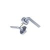Lockwood 63mm Satin Chrome Pearl Velocity Glide Privacy Leverset