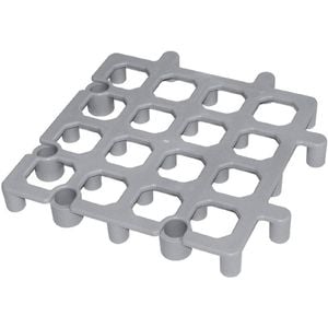Vogue Plastic Dunnage Floor Rack 2 Pack 300x915x533mm Heavy Duty Commercial Kitchen Storage