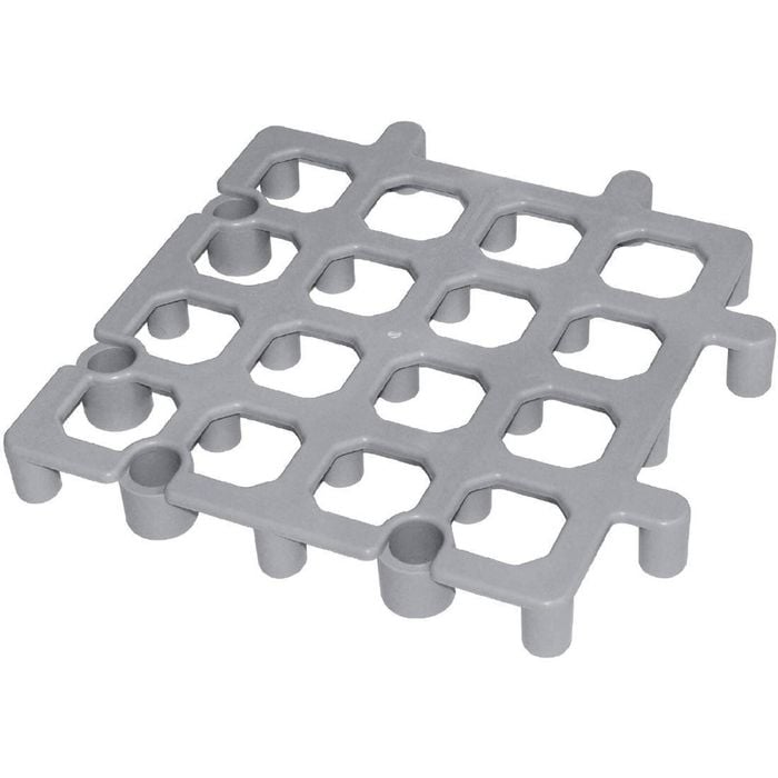 Vogue Plastic Dunnage Floor Rack 2 Pack 300x915x533mm Heavy Duty Commercial Kitchen Storage