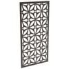 ProtectorAl 300-1200 x 1201-2400mm Black Satin Morrocco Unframed Solid Aluminium Decorative Panel