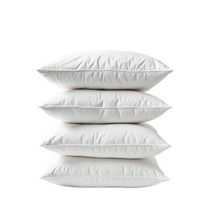 Royal Comfort Goose Feather Down Pillows 1000gsm 4 Pack White 4 Pack