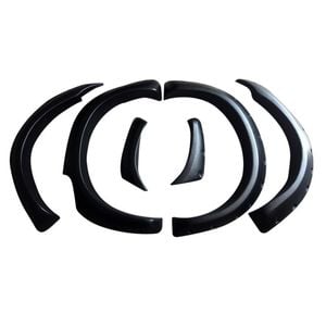 Super Duty Jungle Textured Black Fender Flares For Ford Ranger Px1 2012-2015