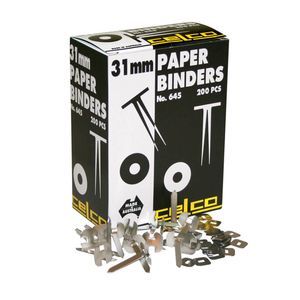 Esselte Paper Binders (Box of 200) (31mm)