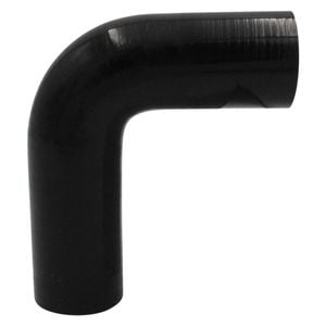 GASO 90 Degree Standard Elbow 1.5" (38mm) Silicone Hose Black