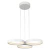 Cougar Lighting Olympus LED Pendant Light White 3lt