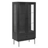 Modern Furniture KREMAN Display Unit 152x75cm - Black