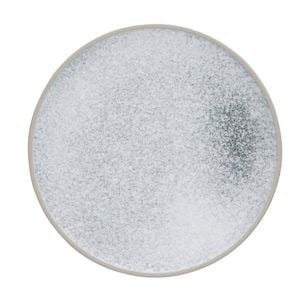 Olympia Anello Stone Raw Edge Plates Grey Stoneware 255mm Pack of 4