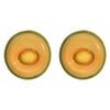 2PK LVD Rockmelon Ceramic 24cm Dip Plate Snack Serving Dish
