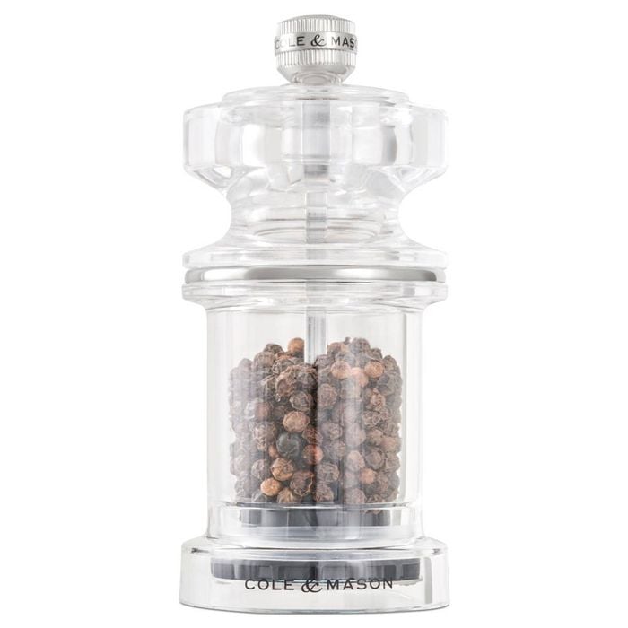 Cole & Mason 675 Acrylic Pepper Mill
