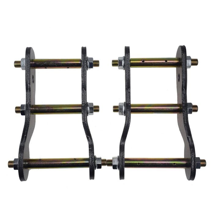 Machter Autoparts 2" Lift Rear Extended Greasable Shackles Fit For Mitsubishi Triton L200 ML MN 2006-2015